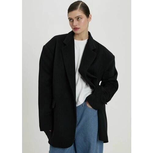 Пальто Katerina Myachina, размер L, черный