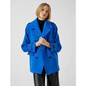 Пальто KOTON, размер 36, синий
