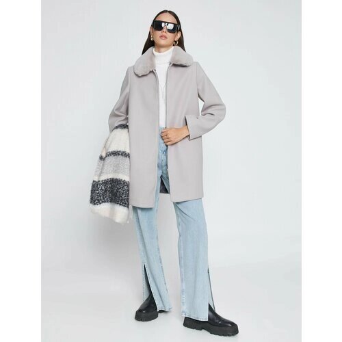 Пальто KOTON, размер 38, серый