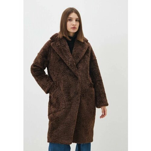 Пальто Louren Wilton, размер 46, коричневый