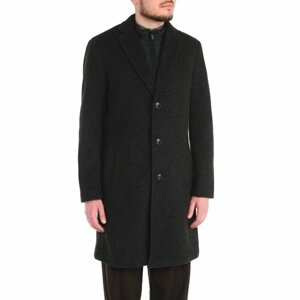 Пальто Maison David, размер 3XL, темно-серый