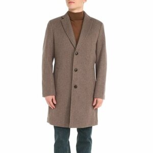 Пальто Maison David, размер XXL, коричневый