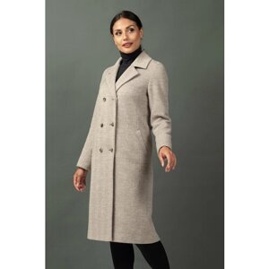 Пальто MARGO, размер 42, коричневый
