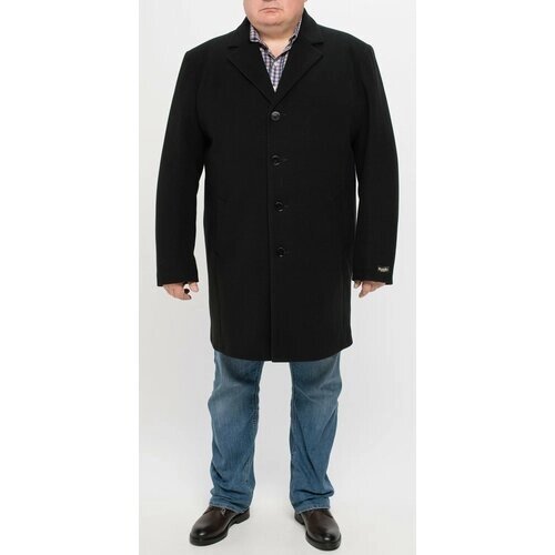 Пальто MISTEKS design, размер 64-182, черный