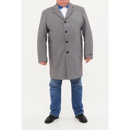 Пальто MISTEKS design, размер 66-176, серый