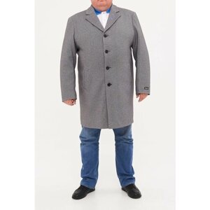 Пальто MISTEKS design, размер 66-182, серый