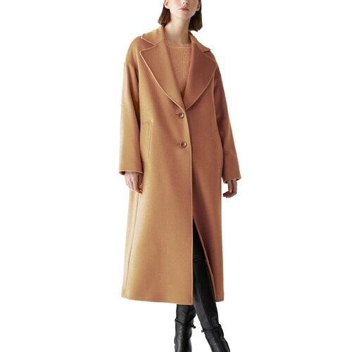 Пальто PennyBlack, размер 48, коричневый