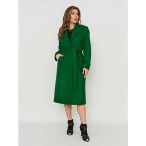 Пальто, размер 44, зеленый
