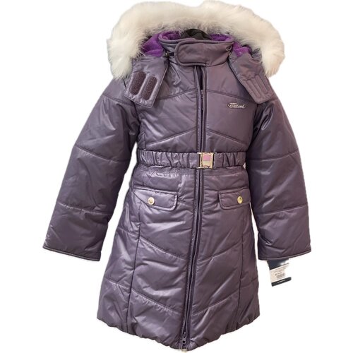 Пальто Tillson, размер 116, фиолетовый