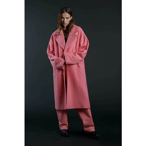 Пальто ZNWR, размер S, розовый