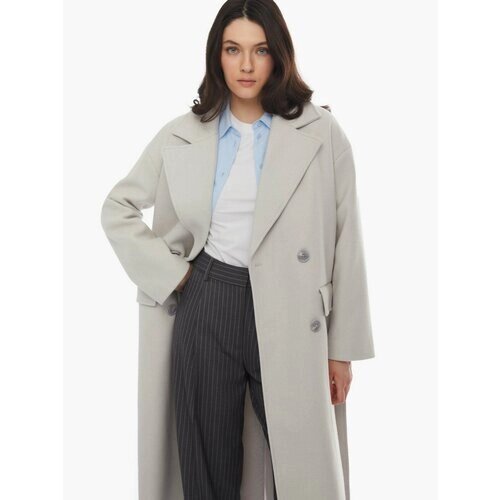 Пальто Zolla, размер XS, светло-серый