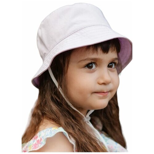 Панама шляпа детская летняя для девочки мальчика малышей подростка панамка от солнца море в подарок, сиреневый, 1,5-3 года
