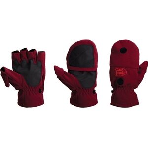 Перчатки Alaskan, размер 22-23, бордовый, красный