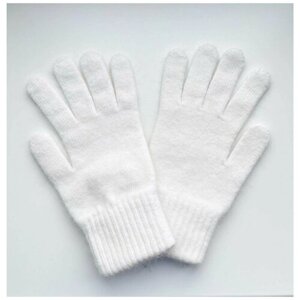 Перчатки Ferz, демисезон/зима, подкладка, размер 18-19, белый