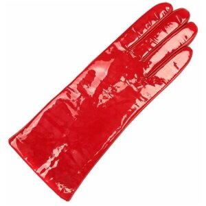 Перчатки Finnemax, демисезон/зима, натуральная кожа, размер 7, красный