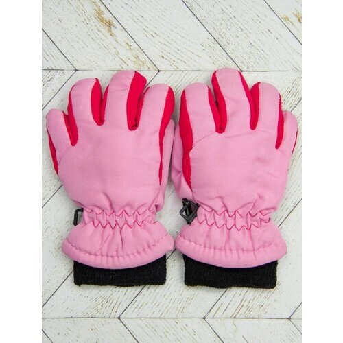 Перчатки, размер 0-2 года, розовый