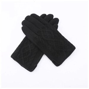 Перчатки , размер one size, черный