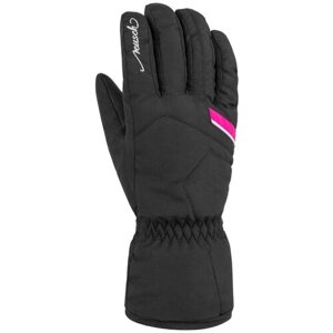 Перчатки Reusch Marisa, размер 6.5, black/white/pink glo