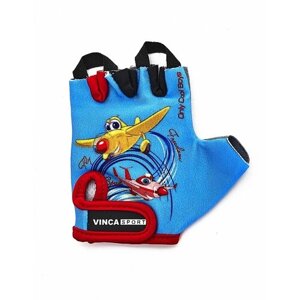 Перчатки Vinca Sport, размер 5XS, синий