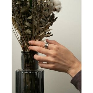 Перстень Елизавета, серебро, 925 проба, чернение, размер 19.5, серебряный
