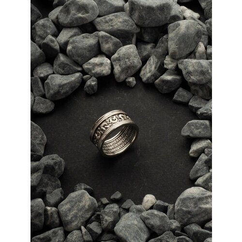 Перстень Елизавета, серебро, 925 проба, чернение, размер 19, серебряный