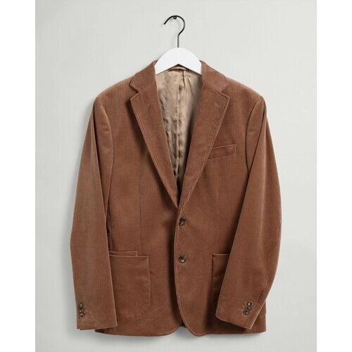 Пиджак GANT, размер 54, коричневый