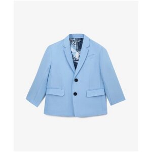 Пиджак Gulliver, однобортный, размер 110, голубой