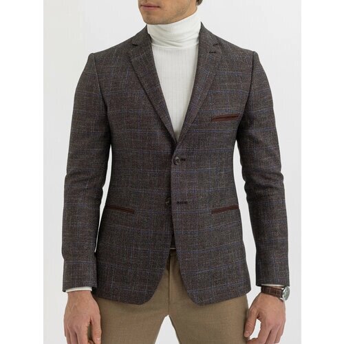 Пиджак MARC DE CLER, размер 50/188, серый