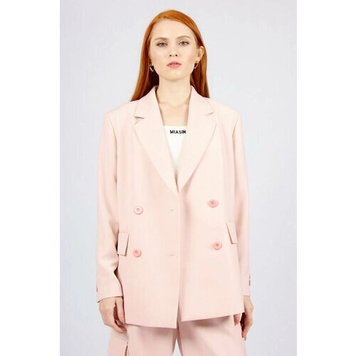 Пиджак miasin, размер 152, розовый