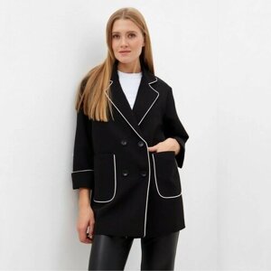 Пиджак Minaku, размер 48, черный