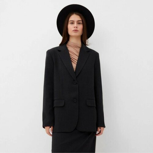 Пиджак MIST, размер 48/52, черный