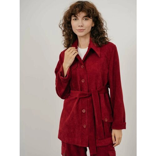 Пиджак Модный Дом Виктории Тишиной, размер XL, бордовый