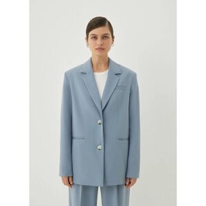 Пиджак NICEONE, размер XS, голубой, серый