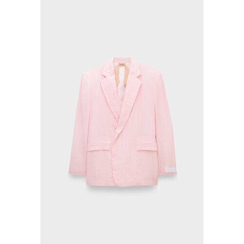 Пиджак , размер 44, розовый