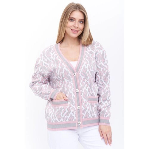 Пиджак Текстильная Мануфактура, размер 50, серый, белый