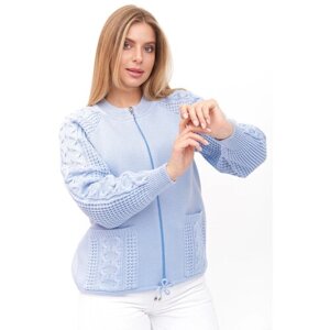 Пиджак Текстильная Мануфактура, размер 52, голубой