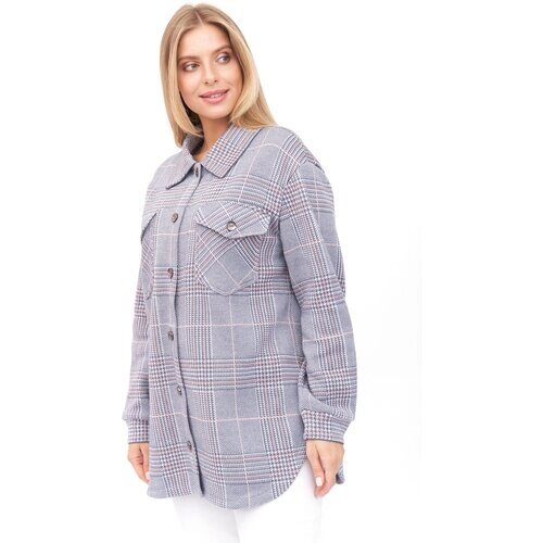 Пиджак Текстильная Мануфактура, размер 52, синий