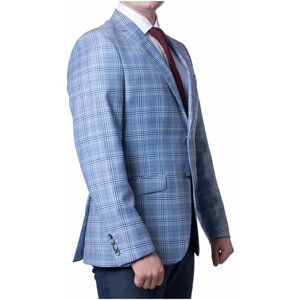 Пиджак Valenti, размер 52/182, голубой