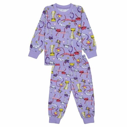 Пижама BONITO KIDS, размер 104, фиолетовый