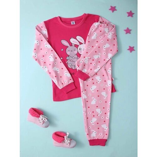 Пижама elephant KIDS, размер 134, розовый