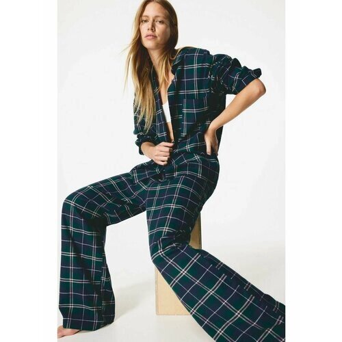 Пижама H&M, размер S, зеленый