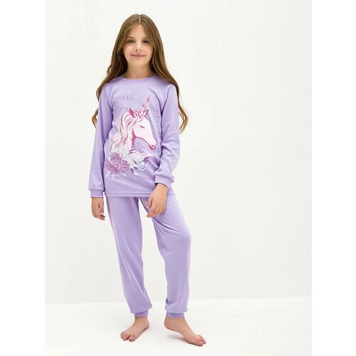 Пижама Kogankids, размер 146 / 11 лет, фиолетовый