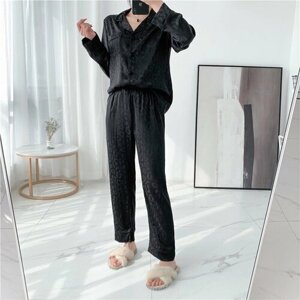 Пижама , размер 44, черный
