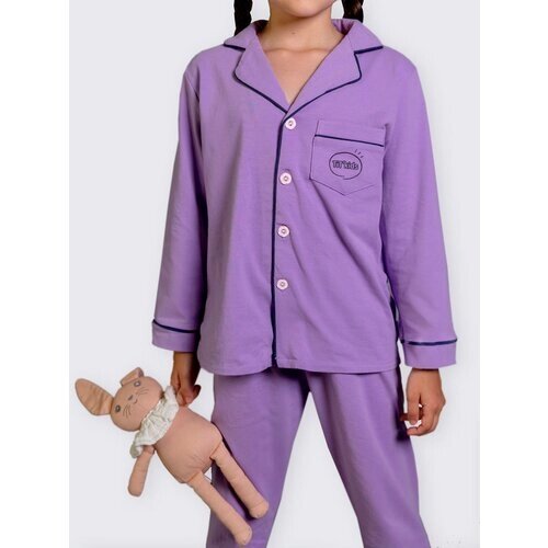 Пижама TIT'kids, размер 92, фиолетовый
