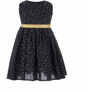 Платье Андерсен для девочки, темно-синее мильфлер 92
