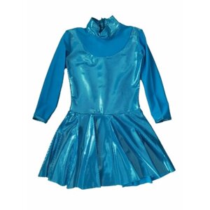Платье для танцев ALIERA, размер 36, голубой
