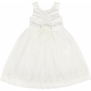 Платье-солнце Littlestar, хлопок, нарядное, размер 92, белый