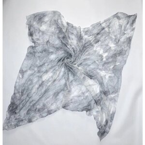 Платок ,110х110 см, серый