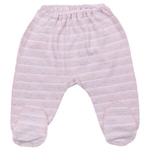 Ползунки короткие Клякса для мальчиков, под подгузник, закрытая стопа, размер 20-62, розовый