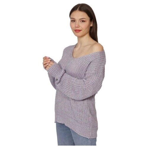 Пуловер MS Collection, размер 42, серый